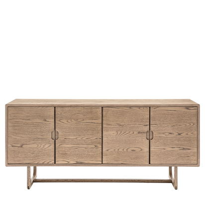 Alderwood 4 Door Sideboard Smoked