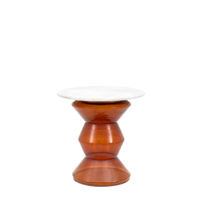 Ledport Side Table Orange