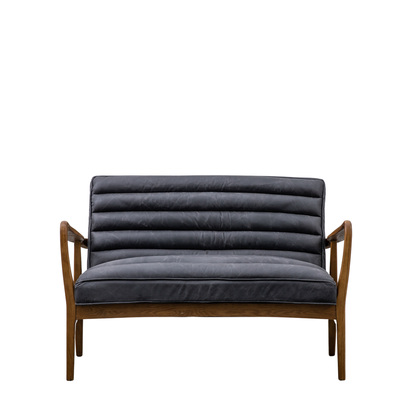 Bramham 2 Seater Sofa Antique Ebony