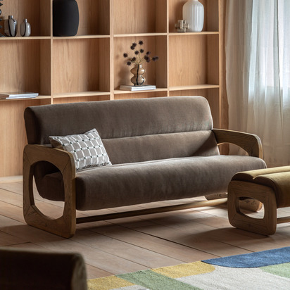 Elmcroft 3 Seater Sofa Verona Sepia