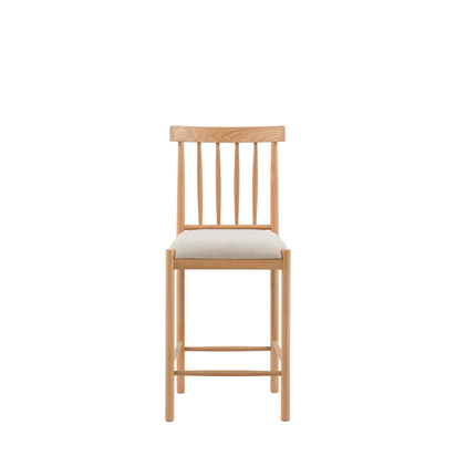 Windsor Uph Bar Stool Natural (2pk)