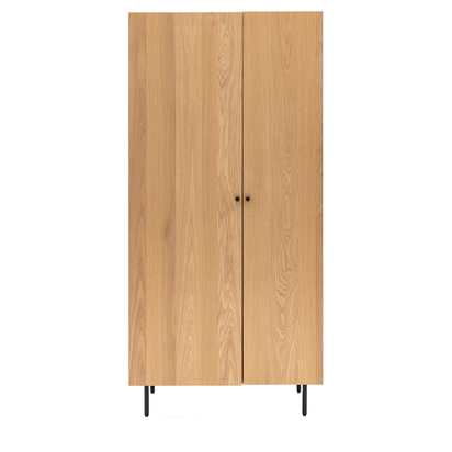 Tewkesbury 2 Door Wardrobe Natural