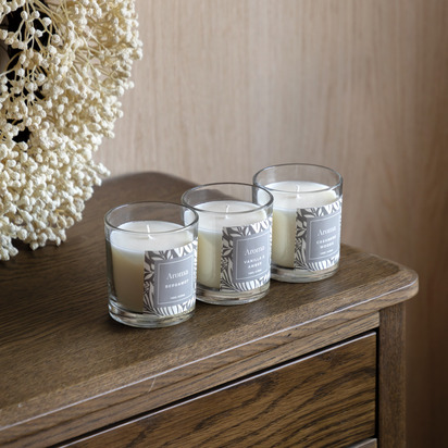 Studio Cashmere Woods Candles Set of 3