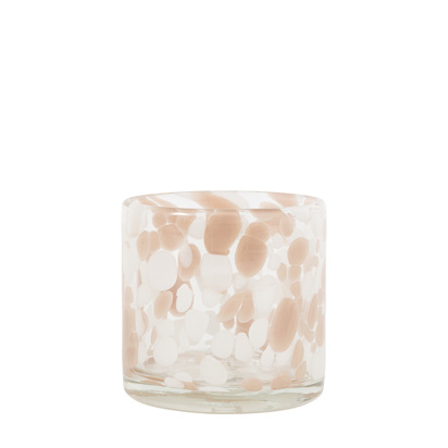 Studio Confetti Candle Holder Taupe Small  - Small