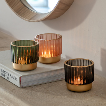 Bramley Tealight Holders Set of 3
