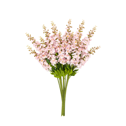 Sutton Hollyhock Floral Stem Tall Pink (12pk)