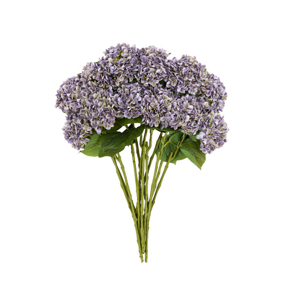 Sutton Hydrangea Floral Stem Violet (12pk)