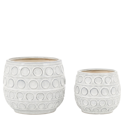 Bramley Dotted Planter Set of 2