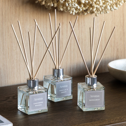 Studio Cashmere Woods Reed Diffusers Set of 3