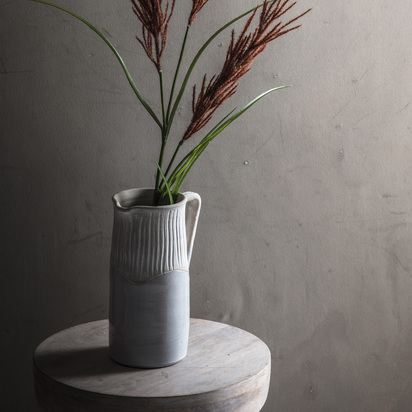 Fenbury Jug Matt White Small  - Small