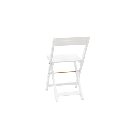 Elmley White Folding Dining Set