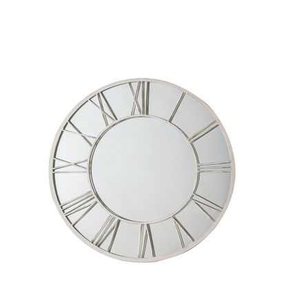 Elmdale Outdoor Mirror Distressed White