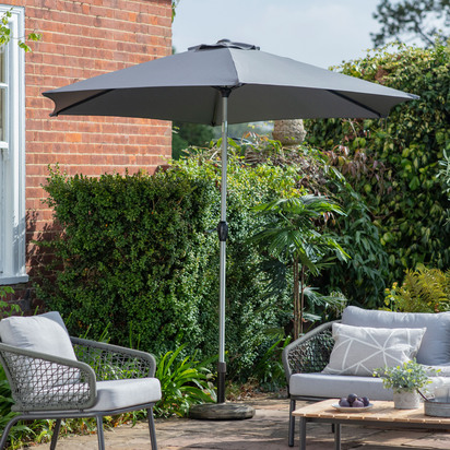 Linford 2.7m Parasol Grey