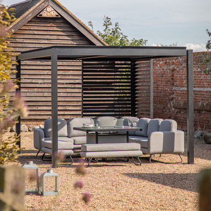 Fairstead Pergola Black