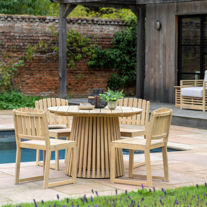 Hartport Round Dining Table 4 Seater