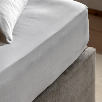 Brindle Cotton Deep Fitted Sheet Superking  - Super Kingsize