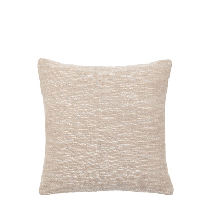 Bramport Slub Cushion Taupe Poly Filled