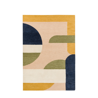 Burton Geo Wool Rug  - Large