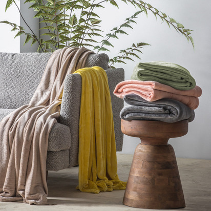 Bramley Flannel Fleece Pale Green