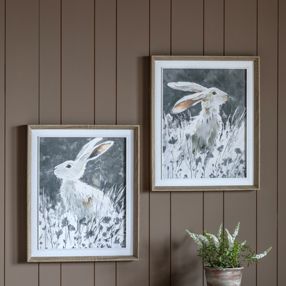 Woodland Study Canvas Set of 2