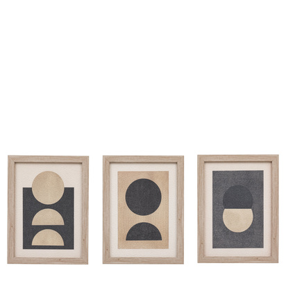 Form Study Framed Art Set of 3