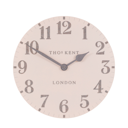 Alder Wall Clock Shy Pink 20in  - 20 Inch