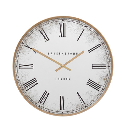 Hartley Wall Clock Gold