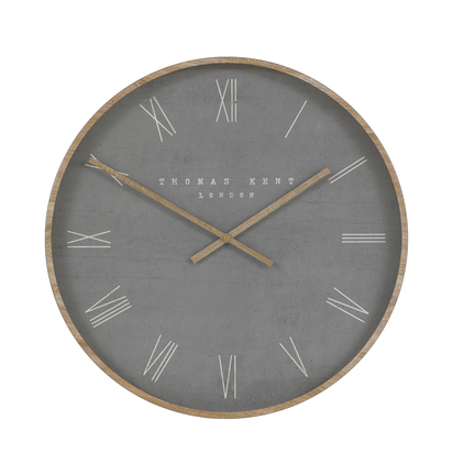 Eversley Wall Clock Cement 21in  - 21 Inch