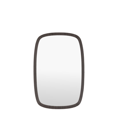 Chesham Capsule Mirror Black  - Small