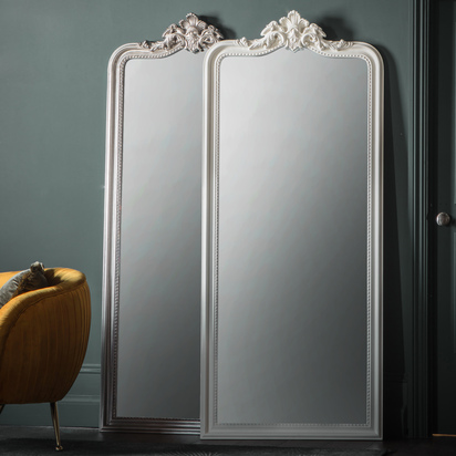Leighton Mirror Silver