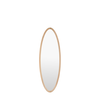 Kenilworth Elipse Mirror Oak