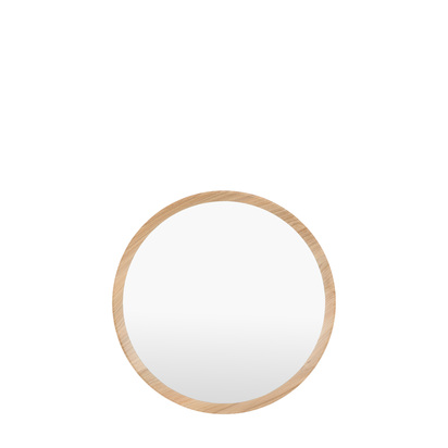 Kenilworth Round Mirror Oak  - Small