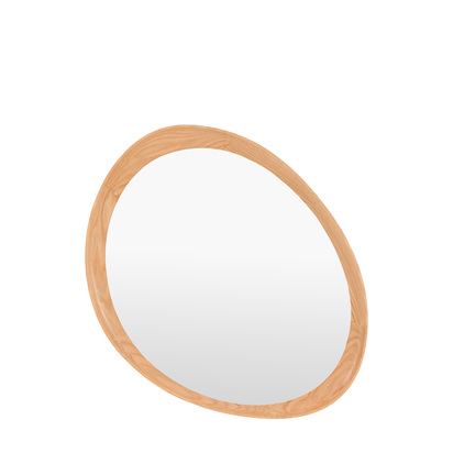 Alderham Pebble Mirror Oak