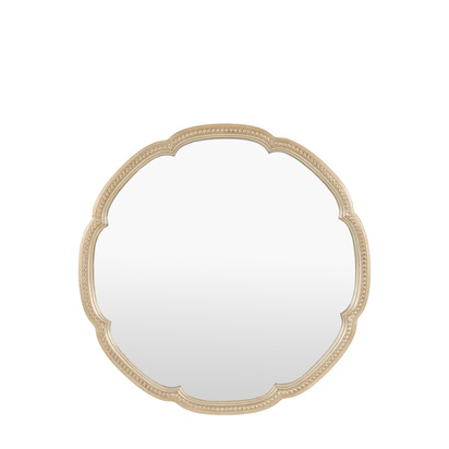 Brookstead Round Mirror Champagne