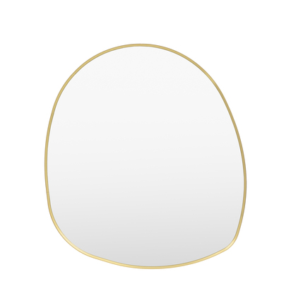 Cranley Pebble Mirror Gold  - Large