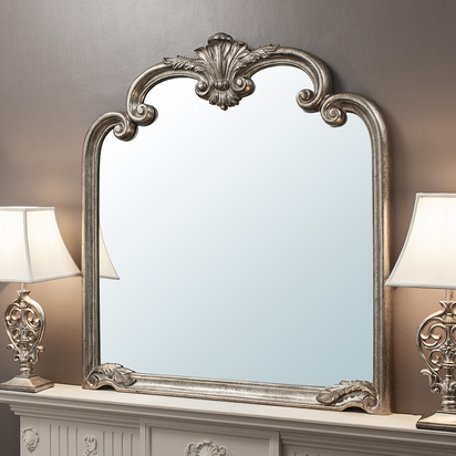 Hadford Mirror Silver  - Small