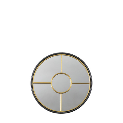 Henhurst Round Mirror Gold  - Small
