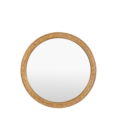 Henbridge Round Mirror Gold