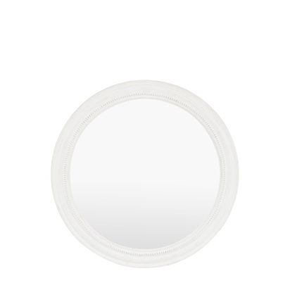 Highstone Round Mirror White