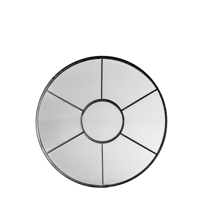 Ledview Round Mirror Black