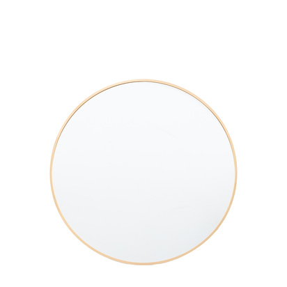 Westbury Mirror Round Gold