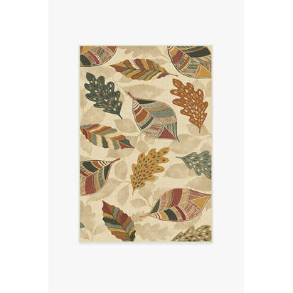 Aurelia Amber Flatwoven Rug - 120 x 185 cm - Rug + Cushioned Pad System