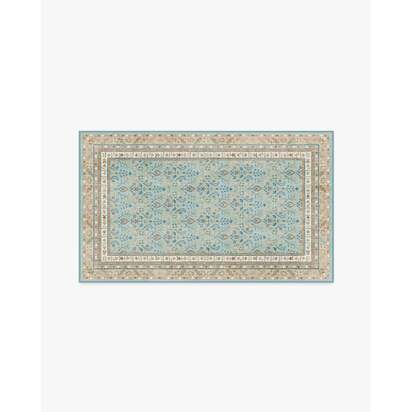 Eleanor Blue & Sand Rug - 75 x 215 cm - All-In-One Rug