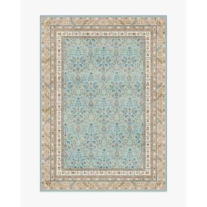 Eleanor Blue & Sand Rug - 150 x 215 cm - All-In-One Rug