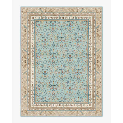 Eleanor Blue & Sand Rug - 275 x 365 cm - All-In-One Rug