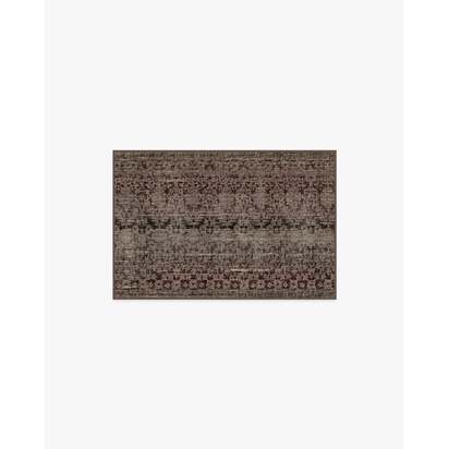Pernilla Ash Brown Flatwoven Rug - 60 x 90 cm - Rug + Cushioned Pad System