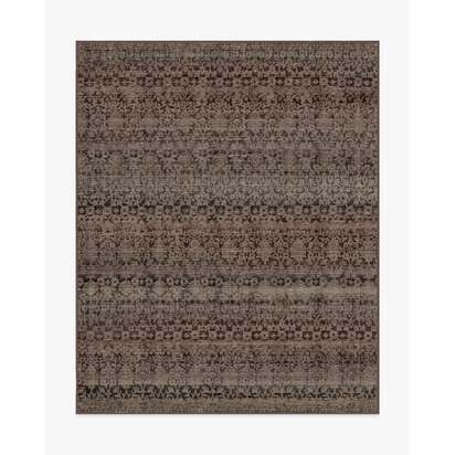 Pernilla Ash Brown Flatwoven Rug - 245 x 305 cm - Rug + Cushioned Pad System
