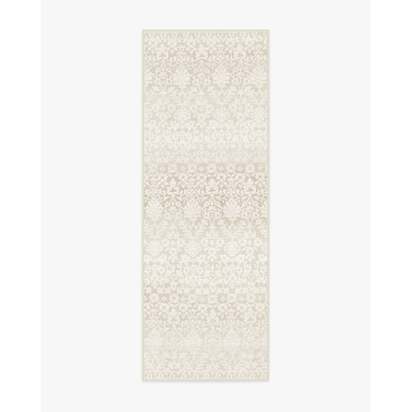 Pernilla Cream Flatwoven Rug - 75 x 215 cm - Rug + Cushioned Pad System