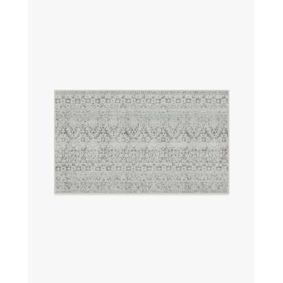 Pernilla Grey Flatwoven Rug - 185 x 275 cm - Rug + Pad System