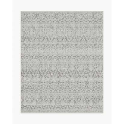 Pernilla Grey Flatwoven Rug - 245 x 305 cm - Rug + Cushioned Pad System